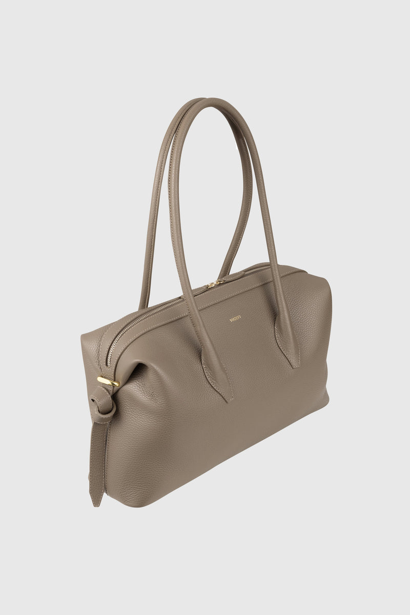 BRIOCHE DUFFLE PEBBLE GRAIN LEATHER