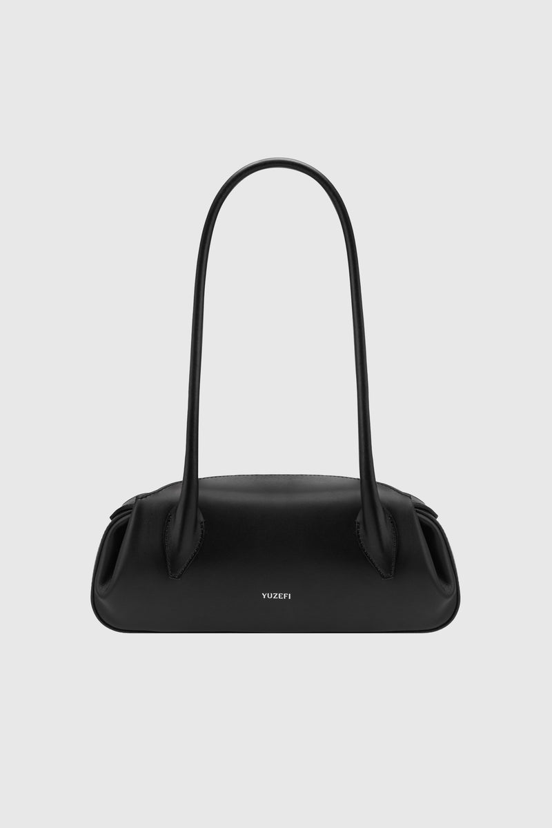 OYSTER SHOULDER BAG SMOOTH LEATHER