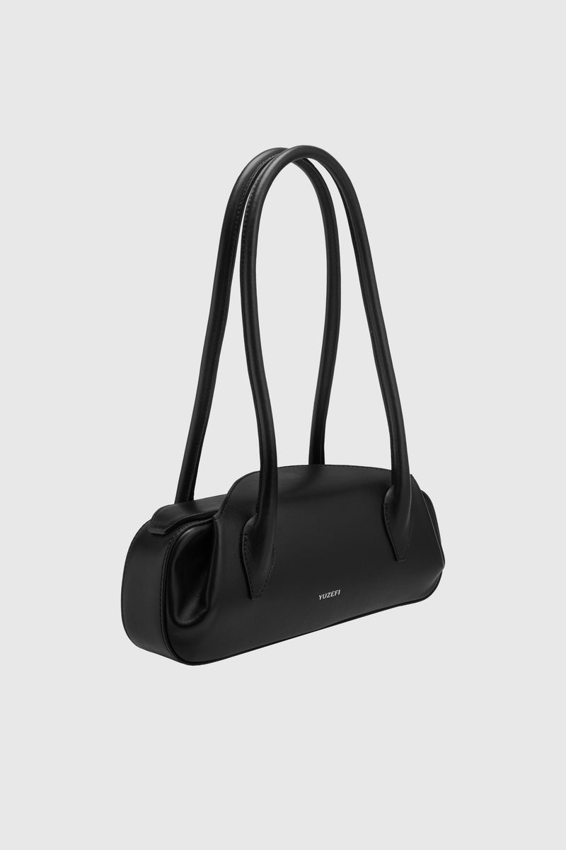 OYSTER SHOULDER BAG SMOOTH LEATHER