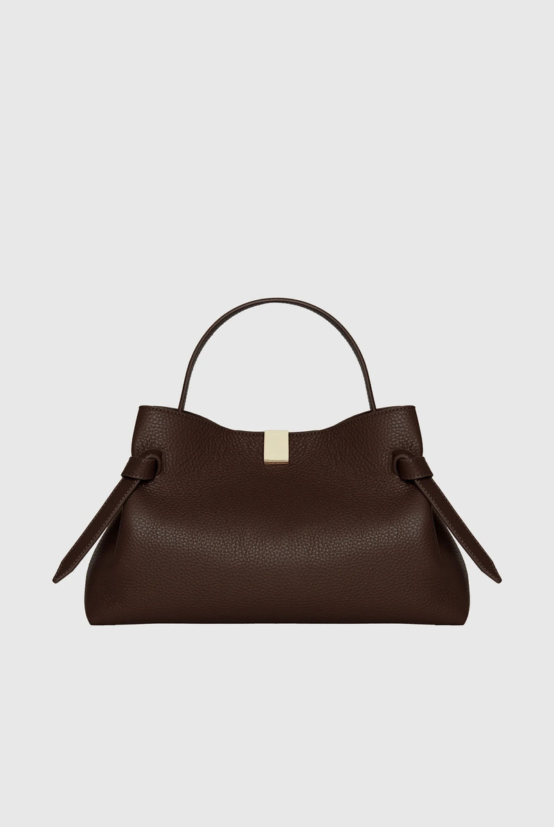 GYOZA PEBBLE GRAIN LEATHER