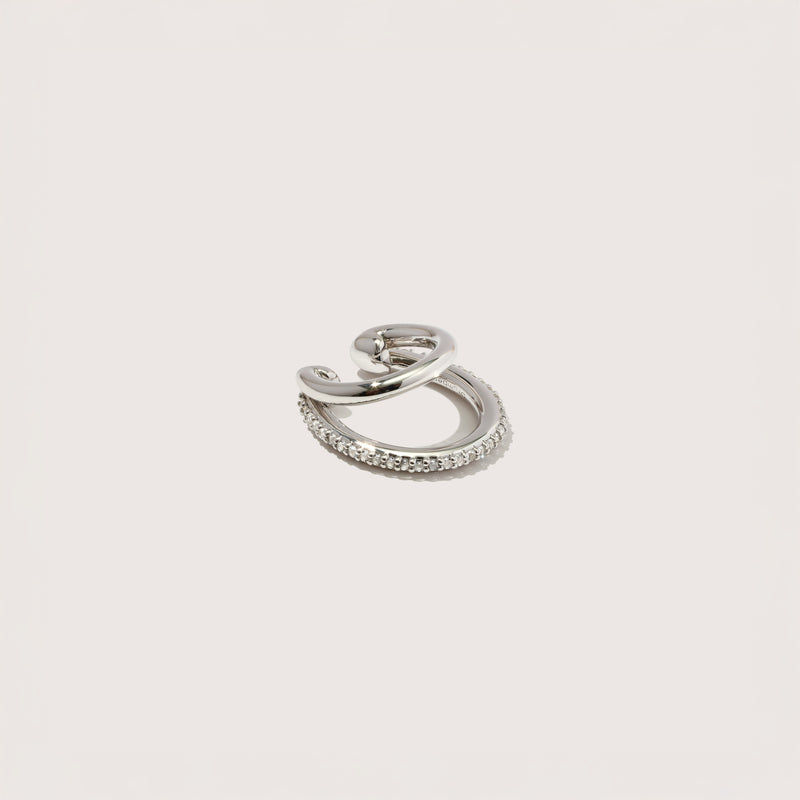 PAVE DOUBLE EAR CUFF