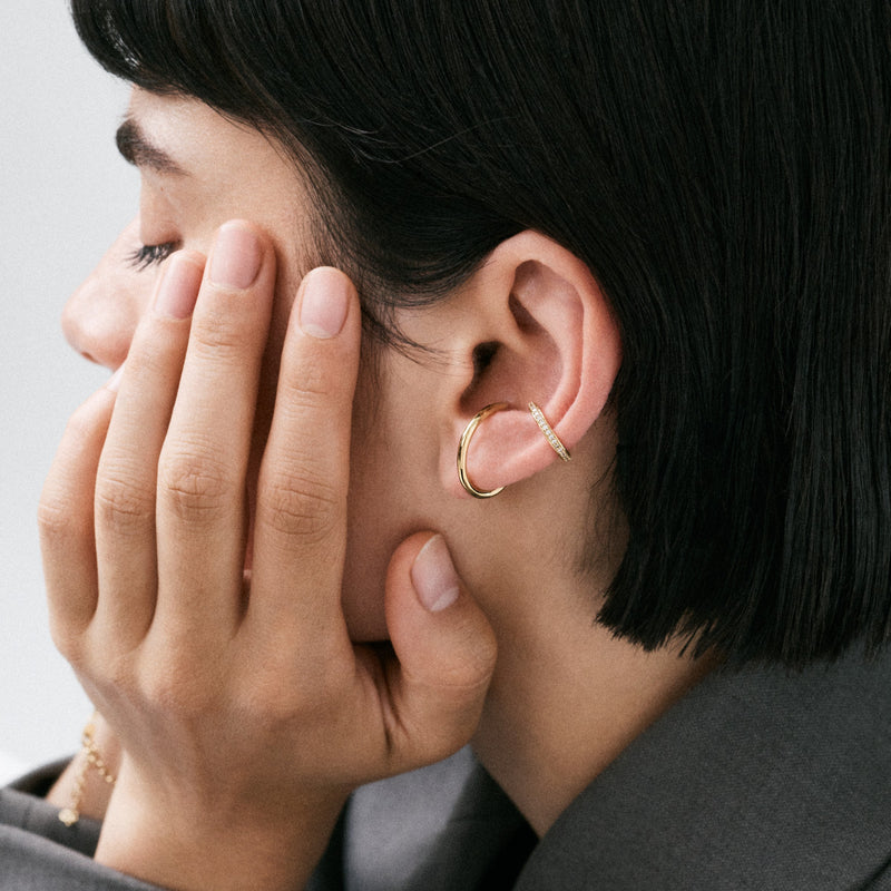 PAVE SONDER EAR CUFF