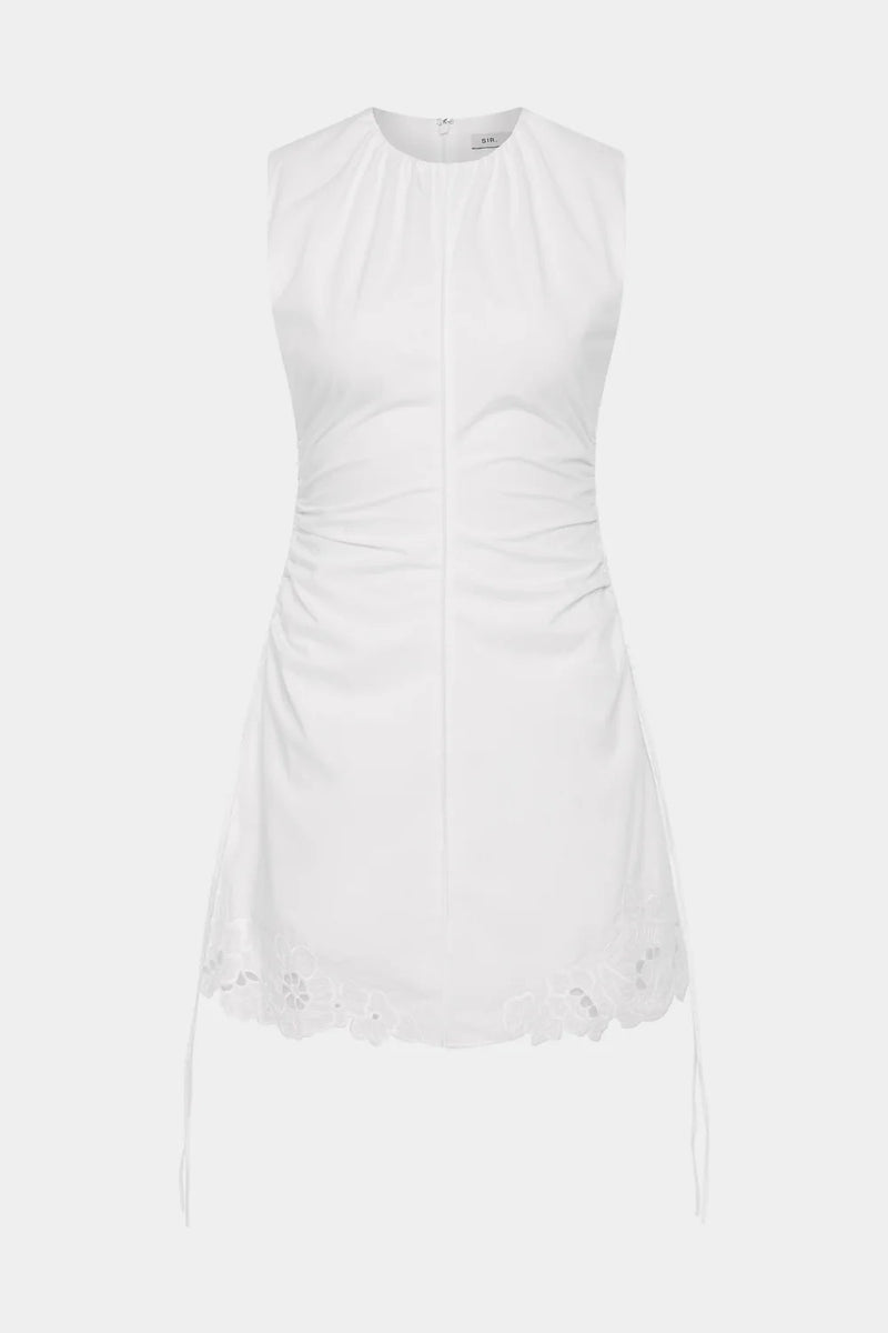 KLARA RUCHED MINI DRESS
