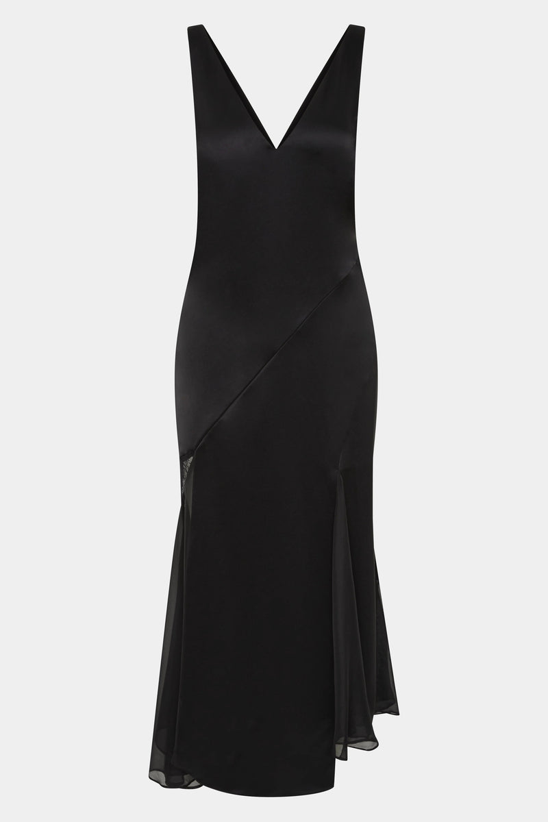 INGRID LACE MIDI DRESS