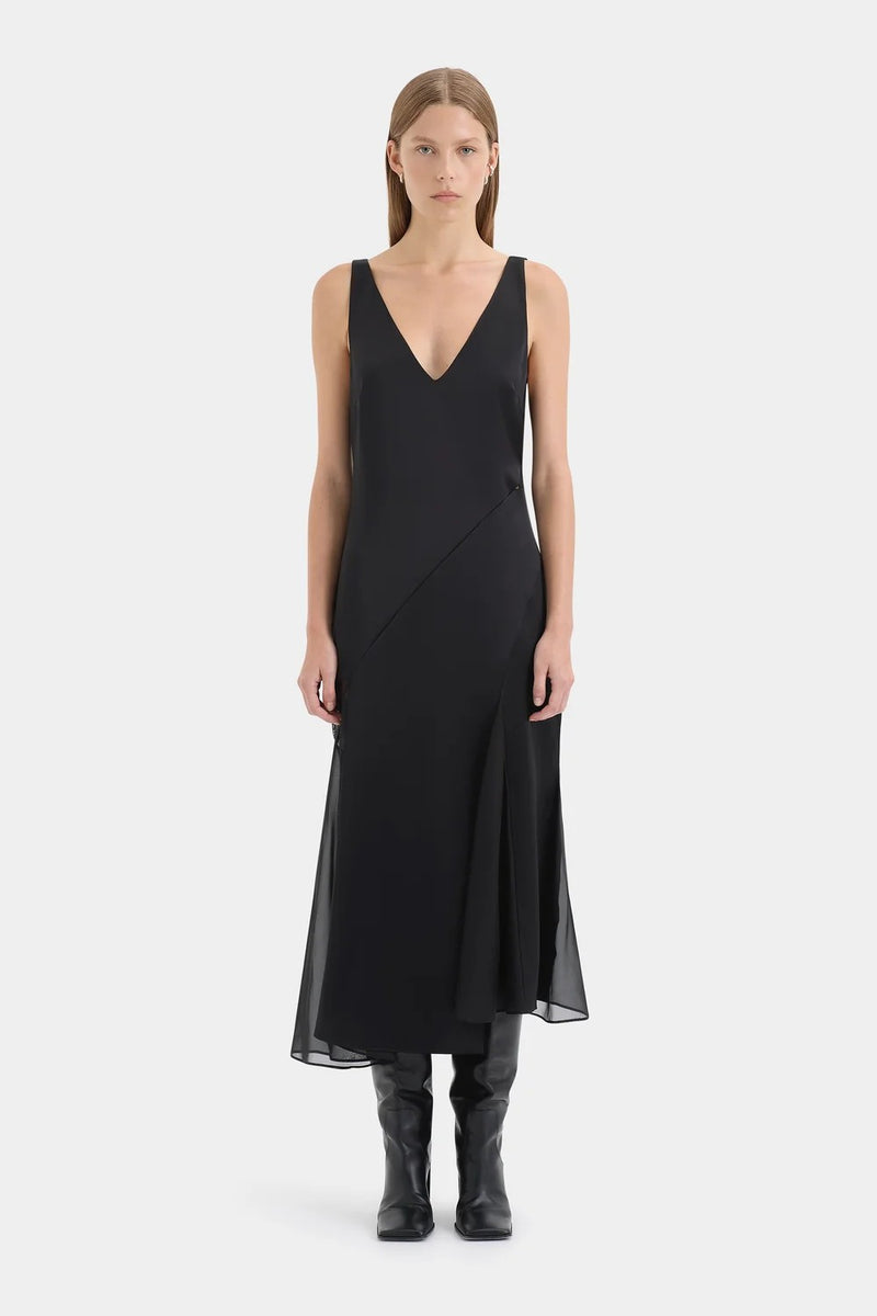 INGRID LACE MIDI DRESS