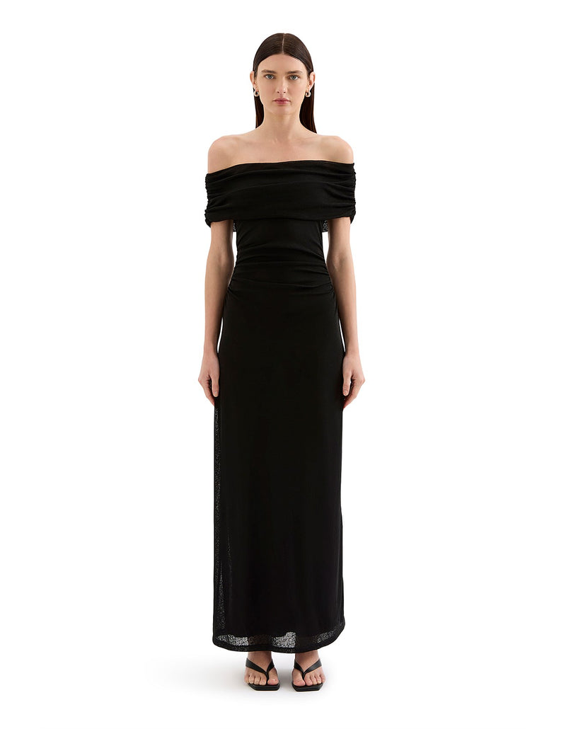 RUE MESH MAXI DRESS
