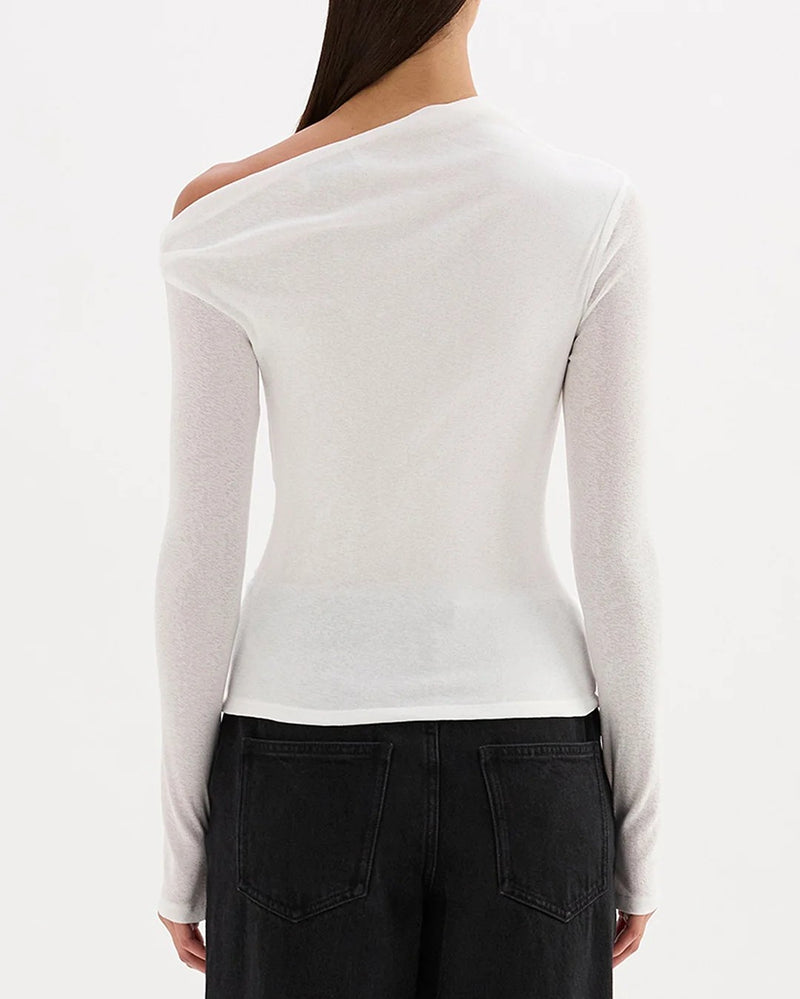 RUE MESH LS TOP