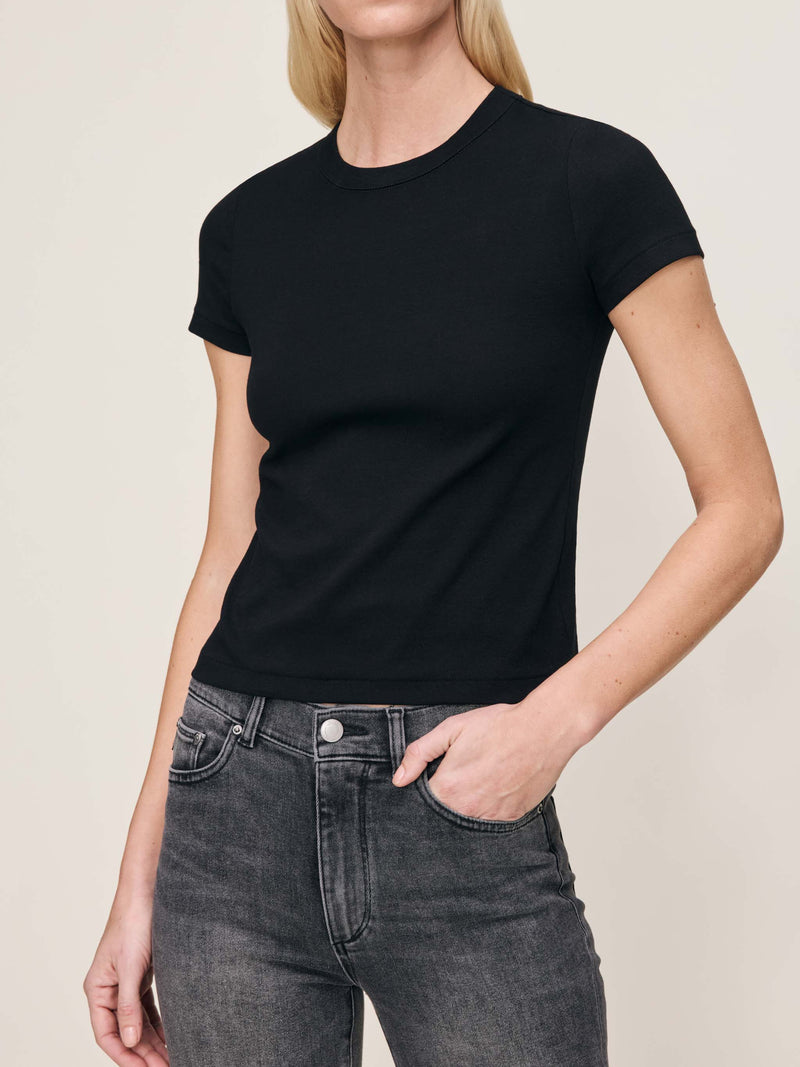 SHRUNKEN TEE BLACK
