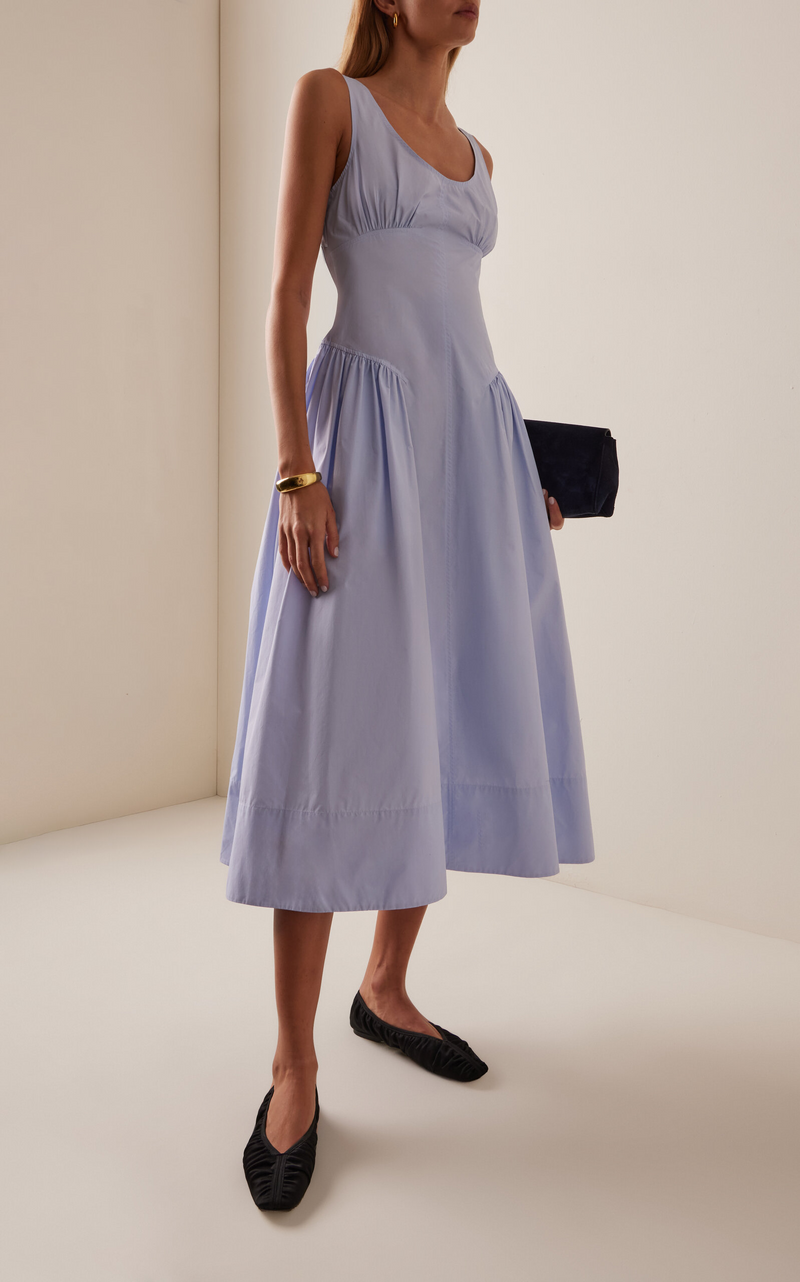 KENDALL DRESS IN TECH COTTON